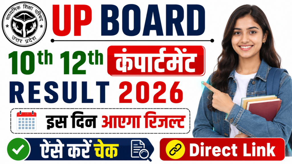 UP Board 10th 12th Compartment Result 2026