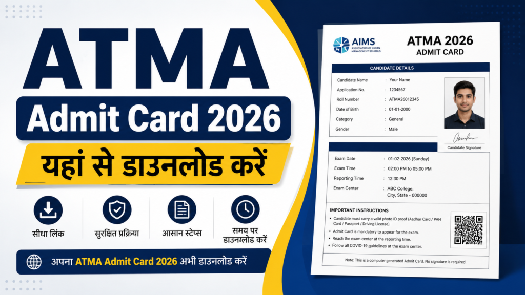 ATMA Admit Card 2026
