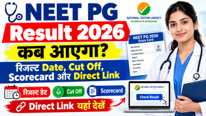 NEET PG Result 2026
