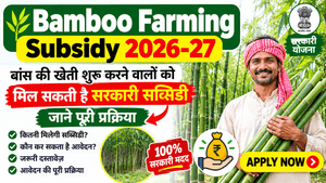 Bamboo Farming Subsidy 2026-27