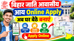 Bihar Jati Awasiya Aay Online Apply Kaise Kare