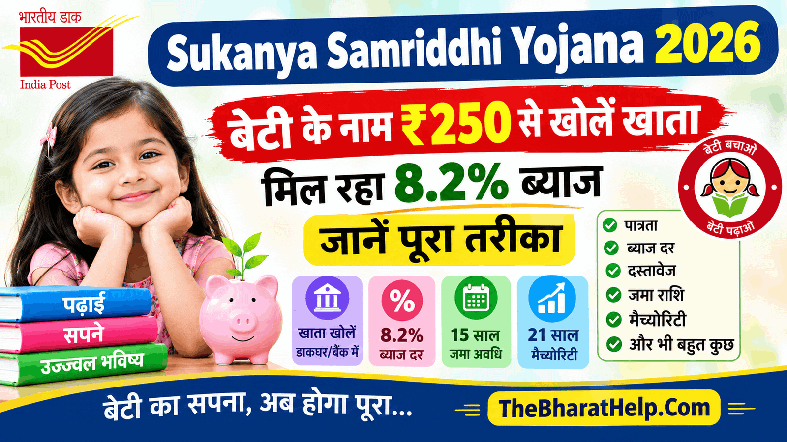 Sukanya Samriddhi Yojana 2026 Apply Kaise Kare