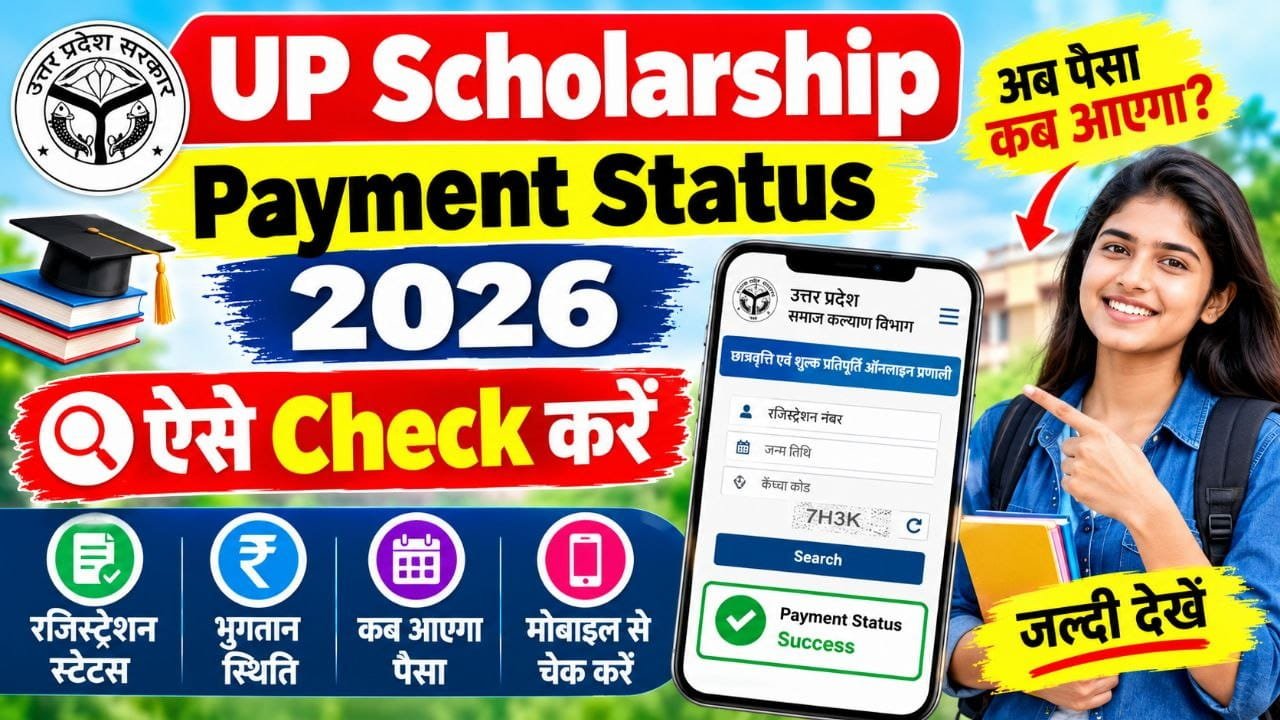 UP Scholarship Payment Status 2026